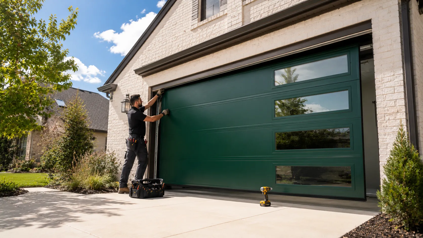Tell us what’s wrong - Kansas City garage door service