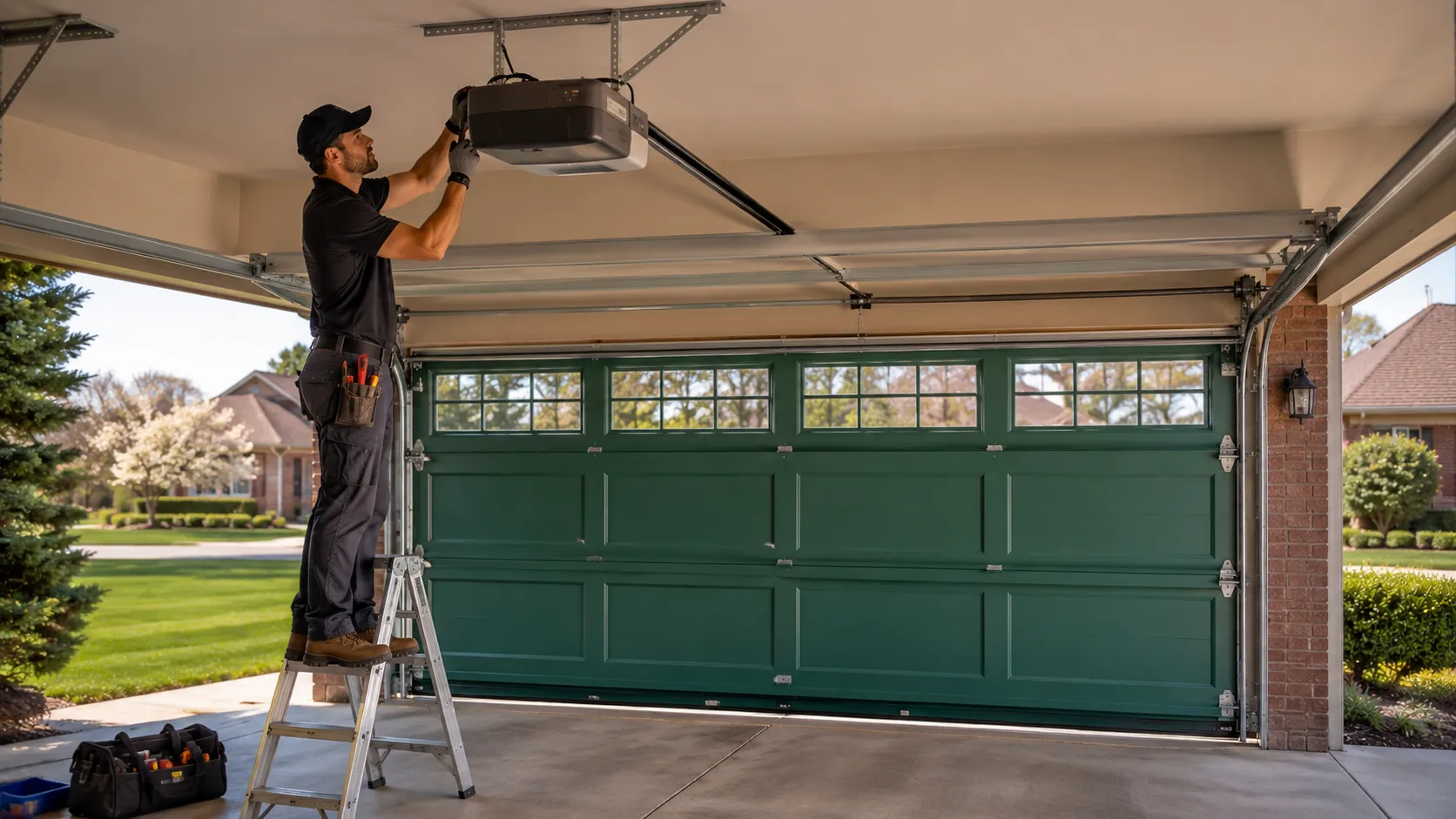 Garage doors we install