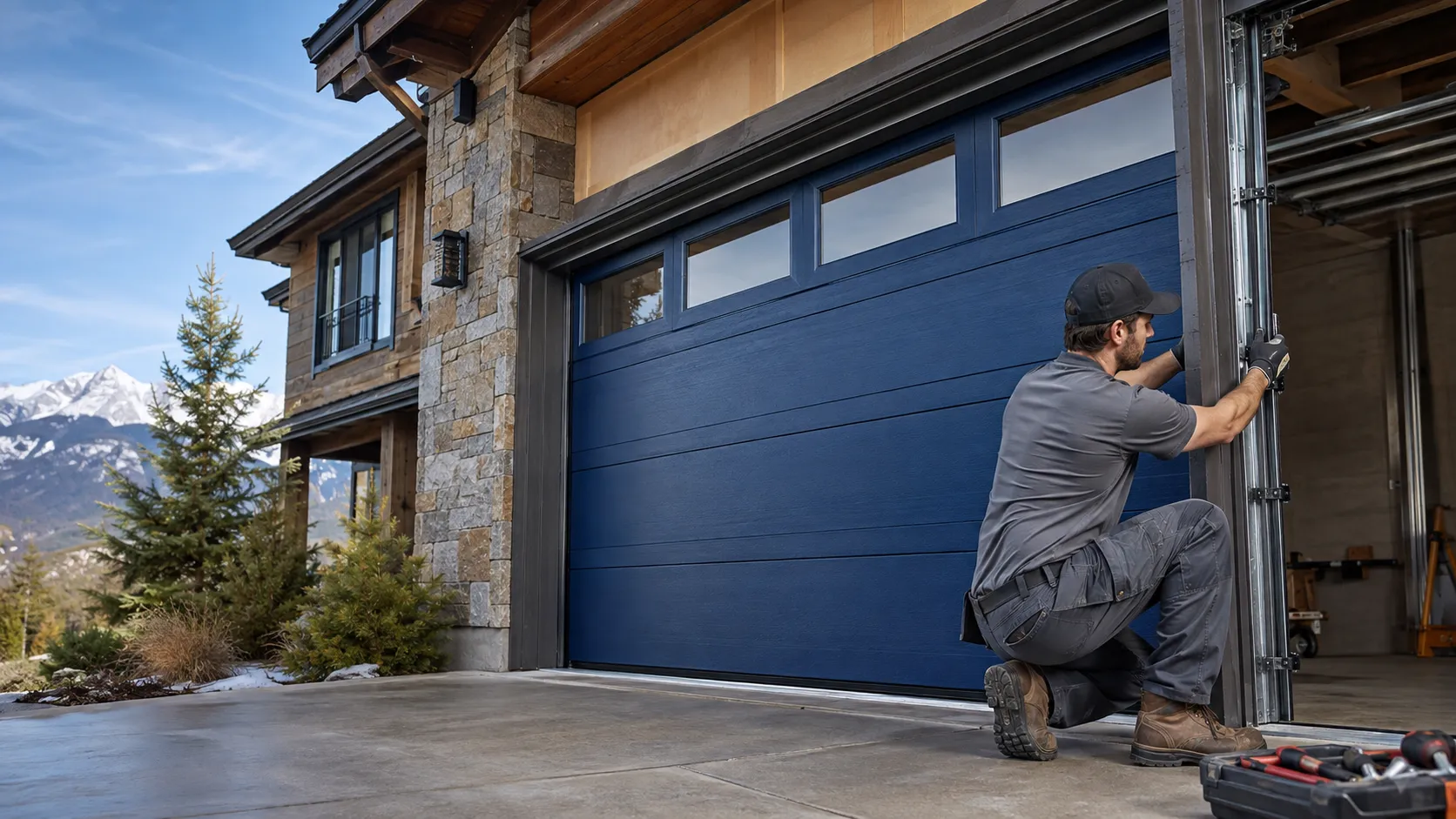 Tell us what’s wrong - Kansas City garage door service