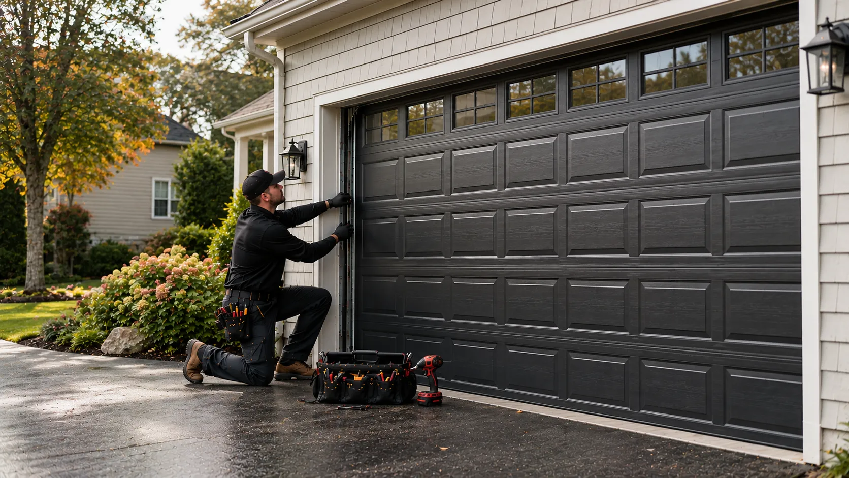 Tell us what’s wrong - Kansas City garage door service