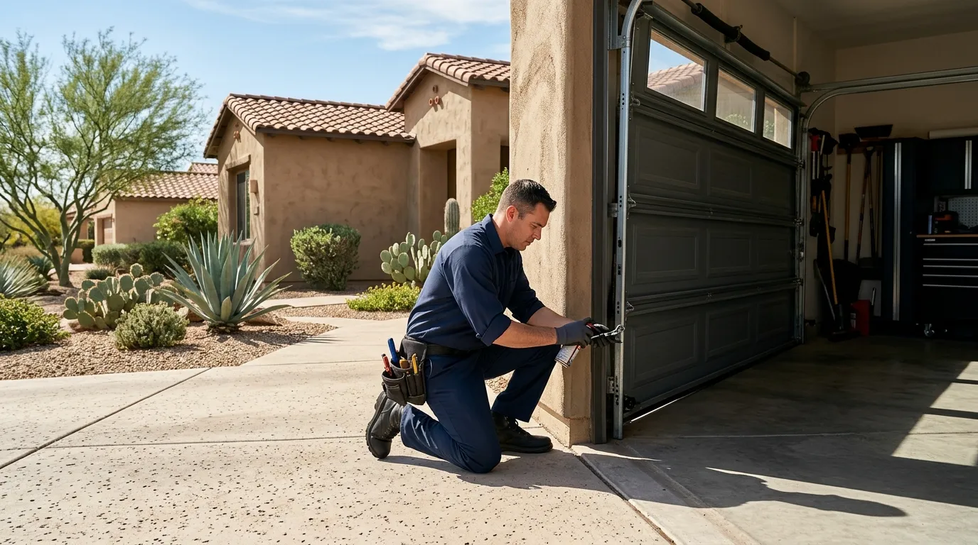 Repaired & tested - Kansas City garage door service