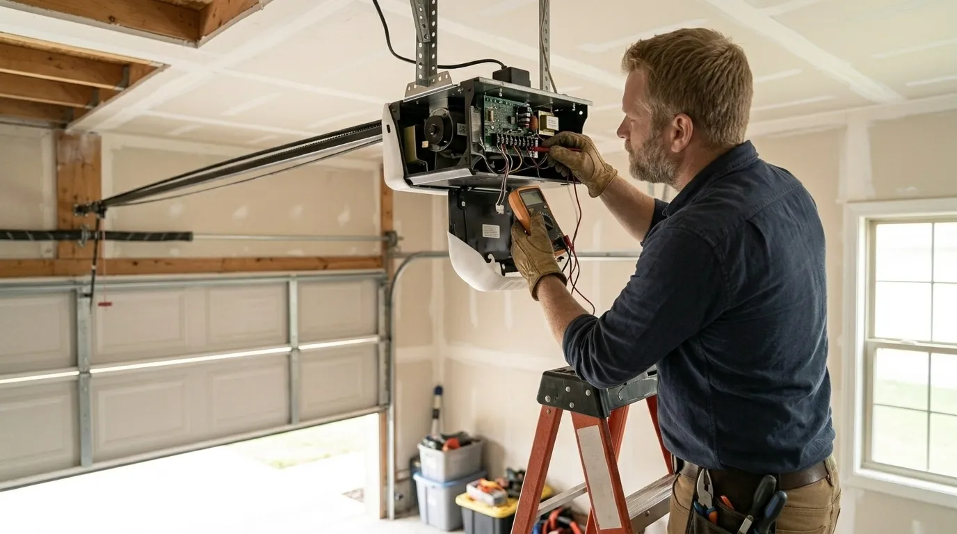Carriage house garage door