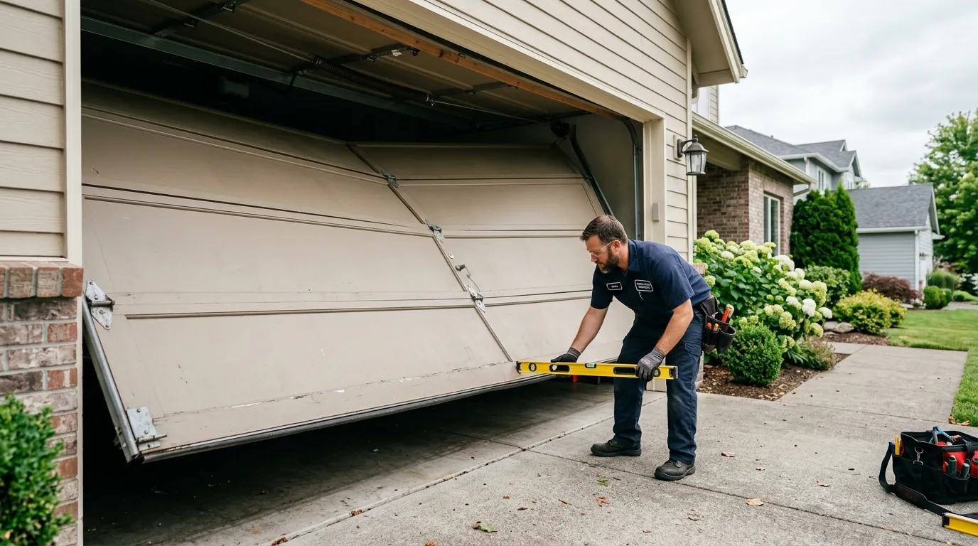 Repaired & tested - Kansas City garage door service