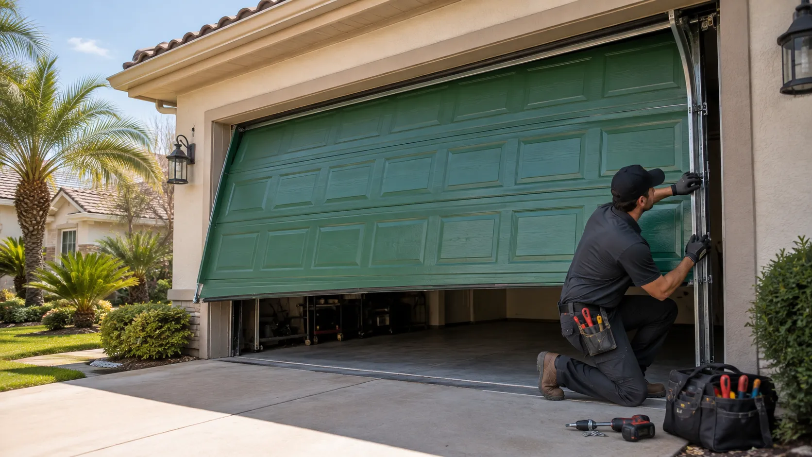 Tell us what’s wrong - Kansas City garage door service