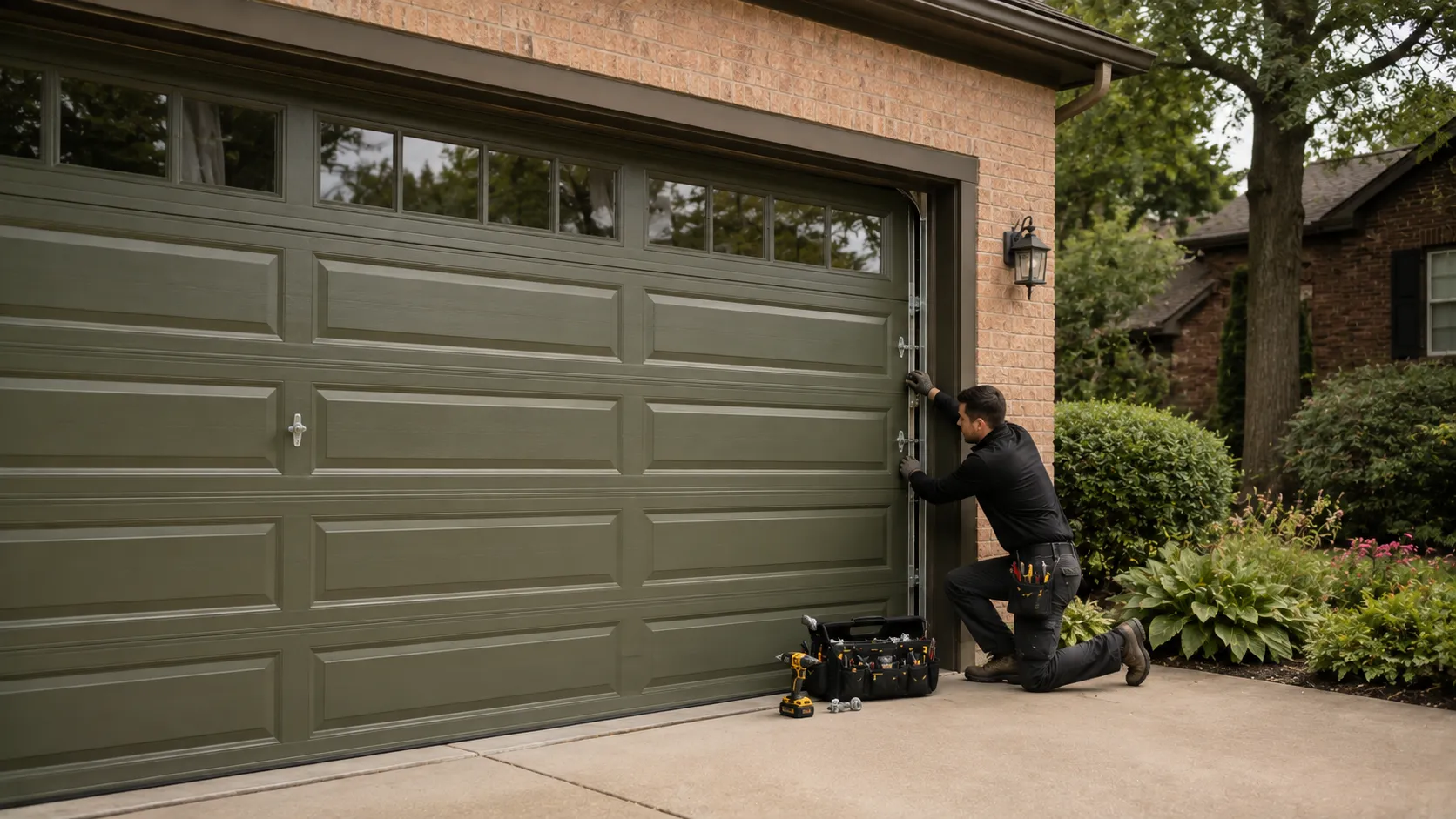 Tell us what’s wrong - Kansas City garage door service