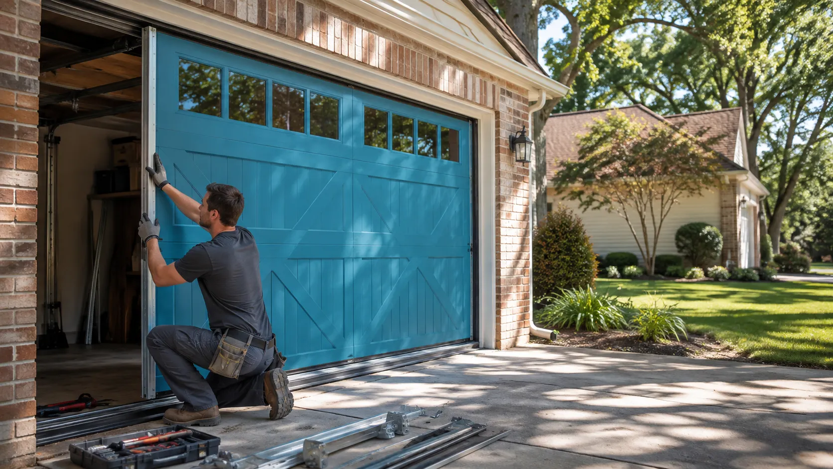 Tell us what’s wrong - Kansas City garage door service